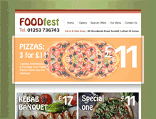 Tablet Screenshot of food-fest.co.uk